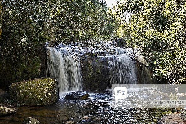 Williams Falls auf dem Zomba Plateau Malawi Afrika
