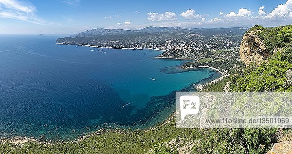 Bucht von Cassis Cassis Provence-Alpes-Côte d'Azur Frankreich Europa