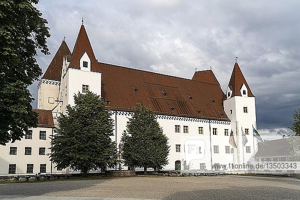 Neues Schloss  Ingolstadt  Oberbayern  Bayern  Deutschland  Europa