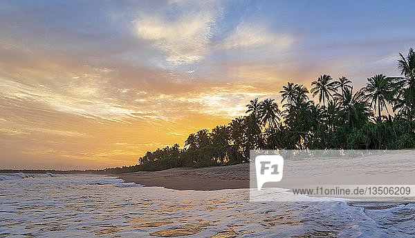 Kahandamodara beach at sunset  Sri Lanka  Asia