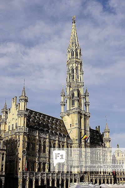 Rathaus Hotel de Ville am Grand-Place Grote Markt Brüssel Belgien Europa