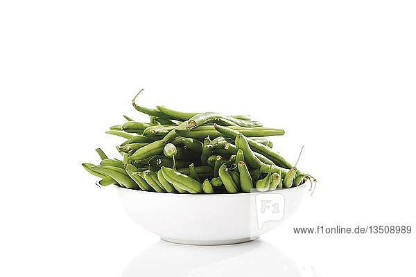 Green beans in a bowl