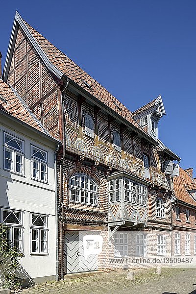 Historisches Stadthaus  Obere OhlingerstraÃŸe  Altstadt  LÃ¼neburg  Niedersachsen  Deutschland  Europa
