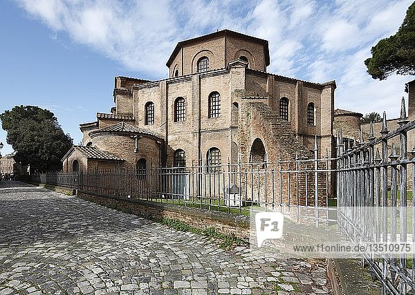 San Vitale  Provinz Ravenna  Emilia-Romagna  Italien Basilika