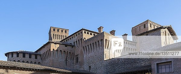 Die Burg von Vignola  Rocca di Vignola  Vignola  Emilia Romagna  Italien  Europa