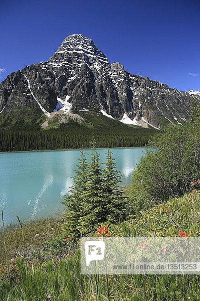 Waterfowl Lake See Banff Nationalpark Kanada Nordamerika