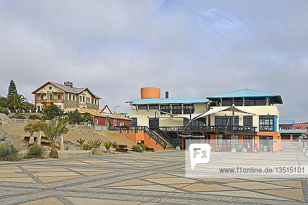 Bau der neuen Lüderitz Waterfront  Lüderitz  Karas Region  Namibia  Afrika