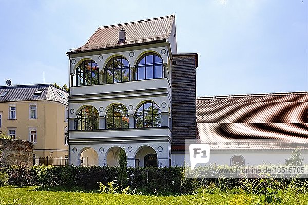 Fugger und Welser Erlebnismuseum  Landkreis Bleich und Pfärrle  Augsburg  Schwaben  Bayern  Deutschland  Europa