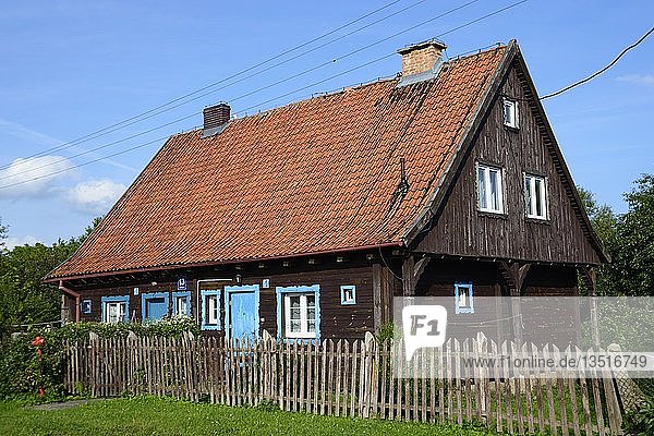 Masurisches Haus  Popielno  Ruciane-Nida  Ermland-Masuren  Polen  Europa