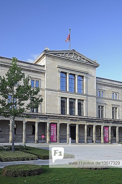 Haupteingang  Neues Museum  Neues Museum  Museumsinsel  UNESCO-Welterbe  Berlin-Mitte  Berlin  Deutschland  Europa  PublicGround  Europa
