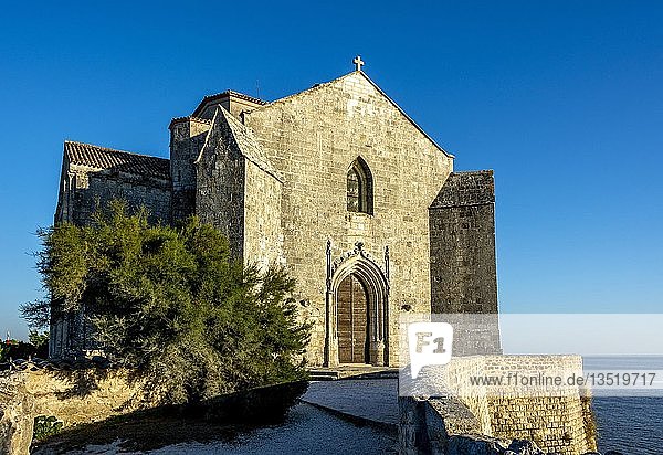 Romanische Kirche von Talmont sur Gironde  Departement Charente maritime  Nouvelle-Aquitaine  Frankreich  Europa