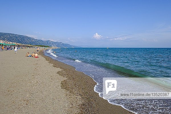 Sandstrand Strand  Velipoja  Velipojë  Adria  Qark Shkodra  Albanien  Europa