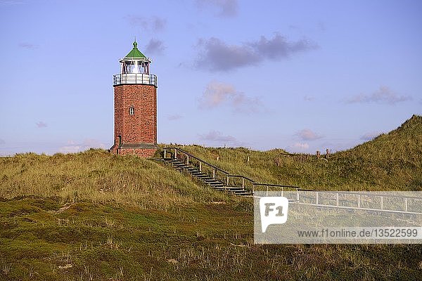 Old lighthouse  Quermatenfeuer  Kampen  Sylt  North Frisian Islands  North Frisia  Schleswig-Holstein  Germany  Europe
