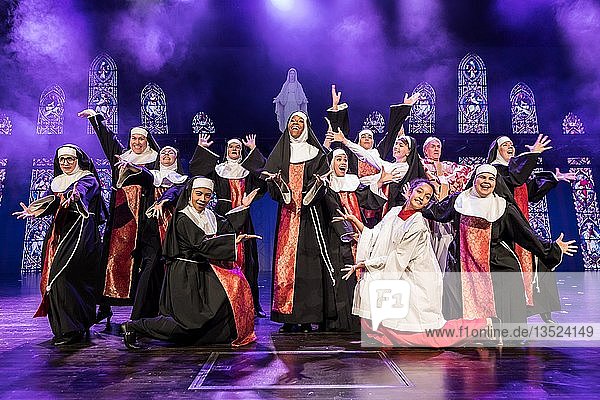 Sister Act  The Musical at Le Théâtre in Emmen  Lucerne  Switzerland  Europe