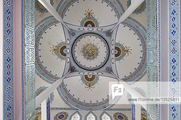 Ceiling of the Parruca Mosque Xhamia e Parrucës Shkodra Shkodër Qark Shkodra Albania Europe