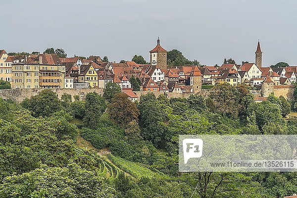 Rothenburg ob der Tauber  Bayern  Deutschland  Europa