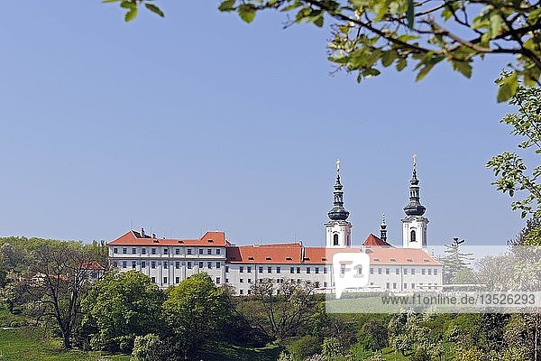 Strahov-Kloster  Prag  Böhmen  Tschechische Republik  Europa