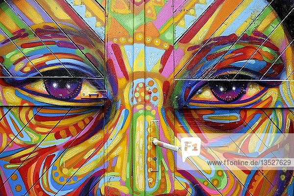 Graffiti Kino Central Hinterhof Rosenthalerstrasse 39 Berlin Deutschland Europa