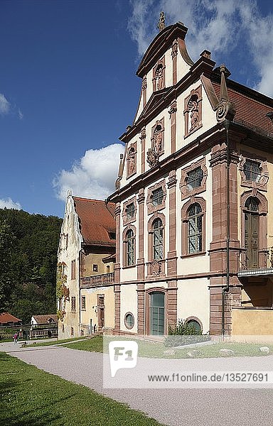Zisterzienserkloster Bronnbach  Refektorium  Taubertal  Baden-Württemberg  Deutschland  Europa