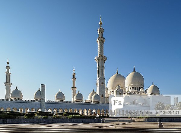 Sheikh-Zayed-Moschee  Abu Dhabi  Vereinigte Arabische Emirate  Asien