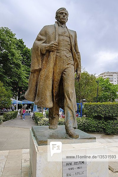 Denkmal für Avni Rustemi  Vlorë  Vlorë  Qark Vlorë  Albanien  Europa