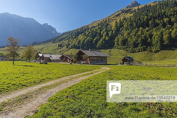 Ahornboden  Engtal  Vomp  Tirol  Österreich  Europa