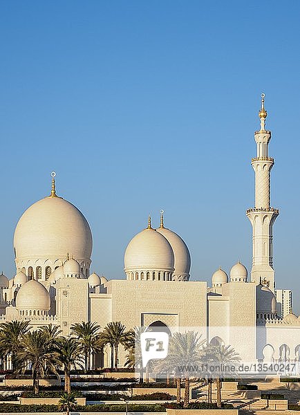 Sheikh-Zayed-Moschee  Abu Dhabi  Vereinigte Arabische Emirate  Asien