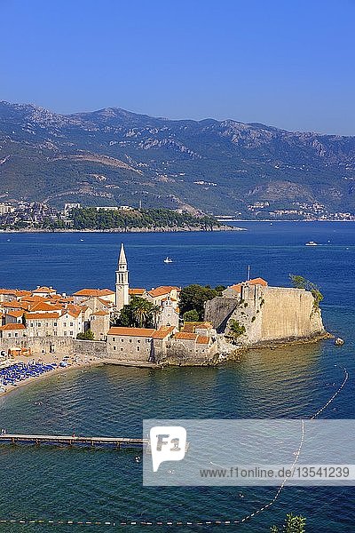 Altstadt  Budva  Adriaküste  Montenegro  Europa