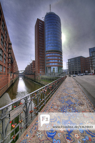 Columbus-Haus  HafenCity  Hamburg  Deutschland  Europa