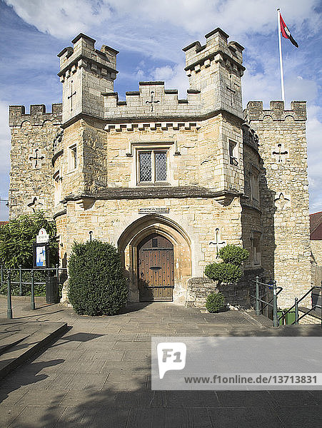 Museum  Das alte Gefängnis  Buckingham  Buckinghamshire  England