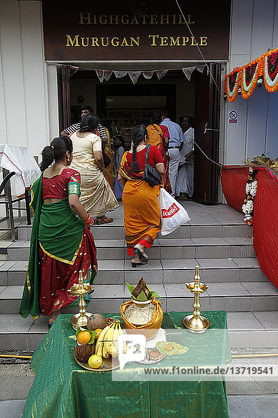 Tamilischer Tempel in London