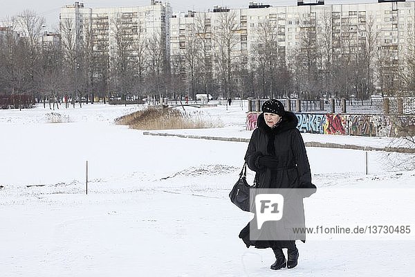 St. Petersburg im Winter.