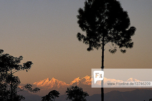 Sonnenaufgang im Himalaya