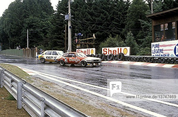 No2 Jean-Michel Martin-Philippe Martin-Peter Clarke´s Ford Capri  spätere Sieger im Rennen BMW in Spa-Francorchamps 24 Hours  Belgien  21-22 Juli 1979. '