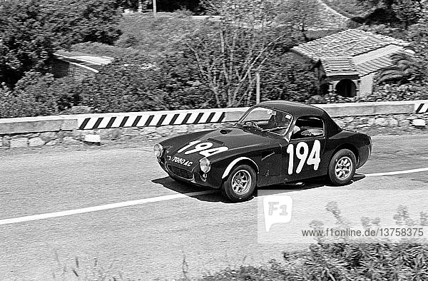 Harry Martin-Jack Wheeler´s Austin Healey Sebring Sprite Coupe. Unfall im Training  daher kein Start bei der Targa Florio  Sizilien  8. Mai 1966. '