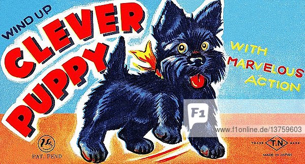 Wind Up Clever Puppy 1950