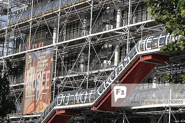 Pompidou-Zentrum in Paris.