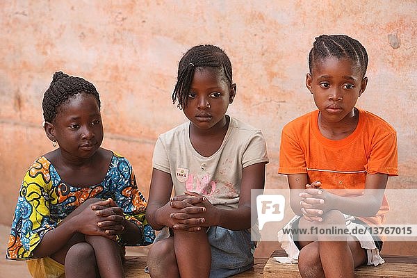 Afrikanische Kinder  Lome  Togo.