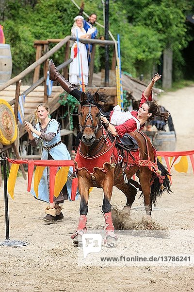 Stunt  Das mittelalterliche Fest von Provins.