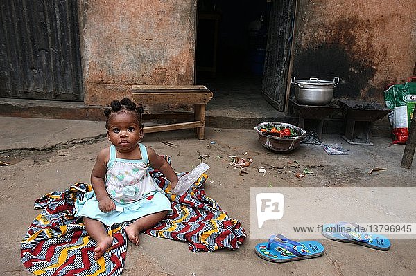Afrikanisches Kind  Lome  Togo.
