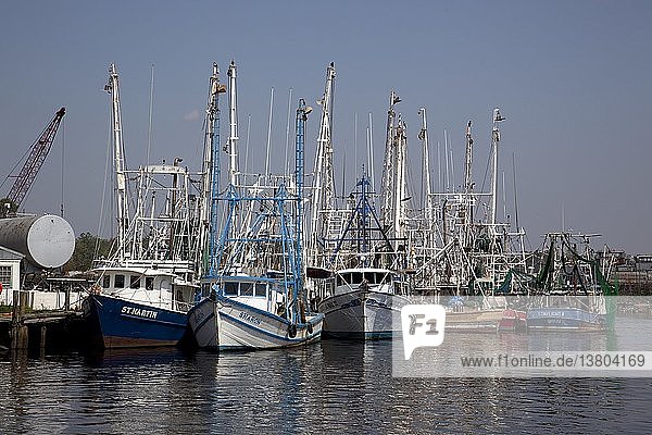 Bayou La Batre  Alabama  ist ein Fischerdorf 2010