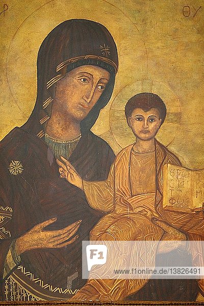 Ikone der Madonna mit Kind  Konvent der Schwestern von Nazareth.