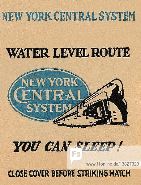 New York Central System Wasserstand Route