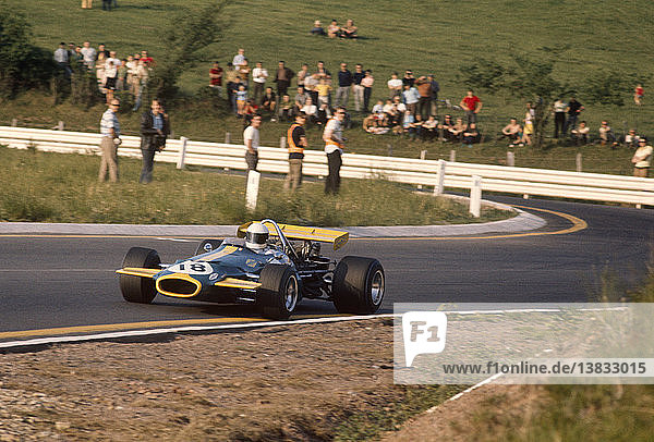 Belgium GP  Spa-Francorchamps  7th June 1970. Jack Brabham  Brabham-Cosworth BT33  retired.