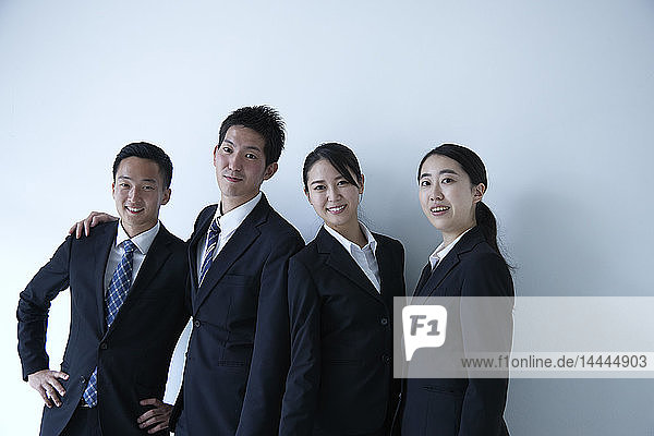 Young Japanese businesspeople