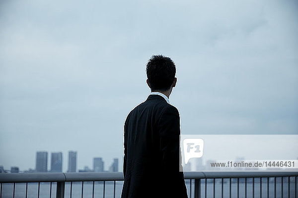 Young Japanese businessman