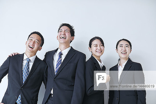 Young Japanese businesspeople