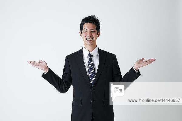 Young Japanese businessman