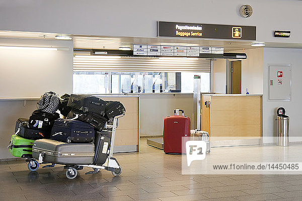 Flughafen-Gepäckbereich
