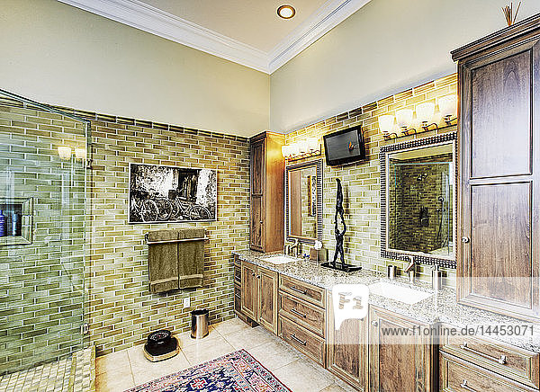 Luxus-Badezimmer Interieur
